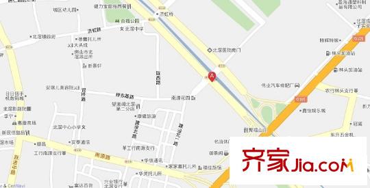 金茂華美達廣場交通圖