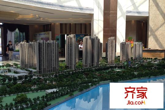 濱江1號(hào)沙盤圖一線江景