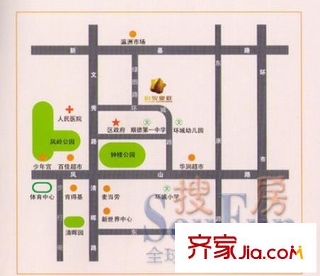 怡駿豪庭交通圖