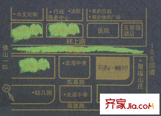 海畔嘉苑交通圖