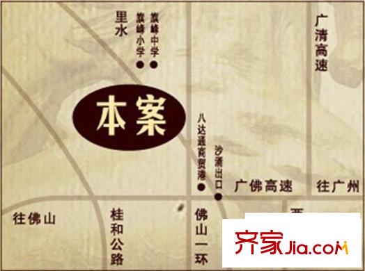 珠江科技數(shù)碼城交通圖