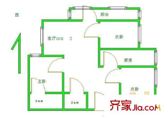 陶然居戶型圖