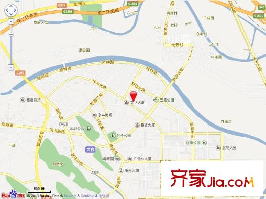 和桂小區(qū)交通圖佛山  