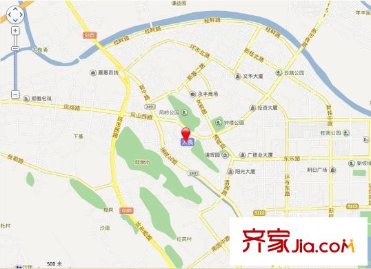 大良西北區(qū)小區(qū)交通圖單家獨戶（大良西北區(qū)） 