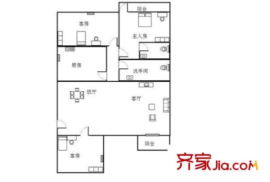 碧云軒戶型圖3室2廳 戶型圖 3室2廳1衛(wèi)1廚