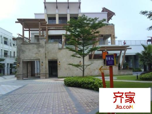 保利水城西街外景圖 