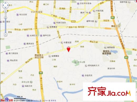 南海暉景樓交通圖