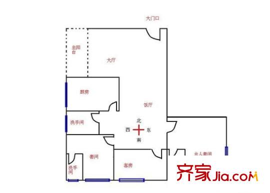 平洲商業(yè)城 0室 戶型圖