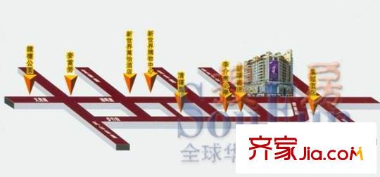 中環(huán)大廈交通圖