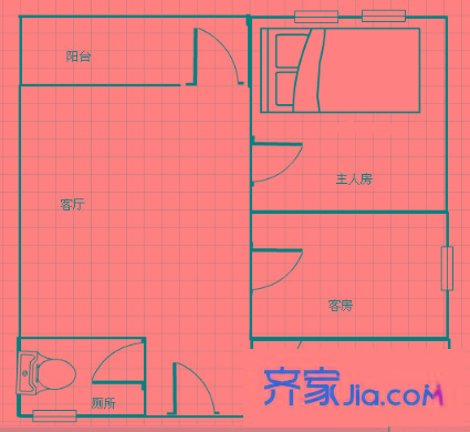 怡景花園戶型圖2室1廳 戶型圖 2室1廳1衛(wèi)1廚