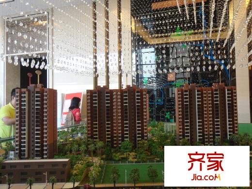 聯(lián)誠?智博花園項(xiàng)目沙盤模型