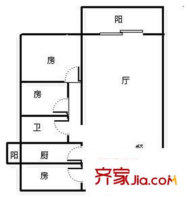 陳村半島碧桂園戶型圖3室2廳 戶型圖 3室2廳2衛(wèi)1廚