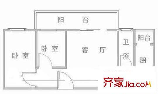 裕豐豪庭 4室 戶(hù)型圖