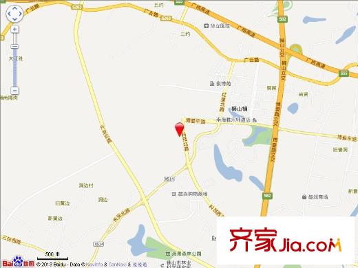 錦繡北苑交通圖