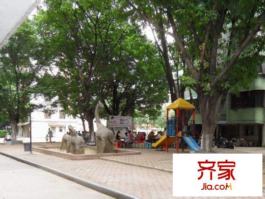海棠村外景圖 