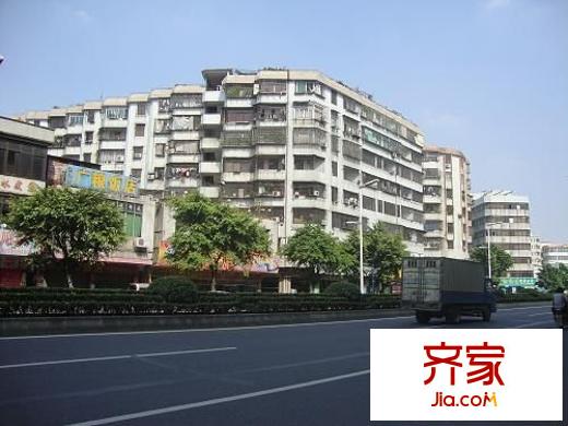 城南教師樓外景圖 