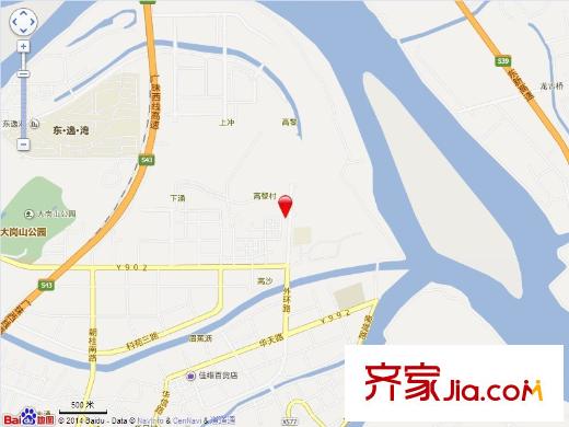 美的御海東郡交通圖