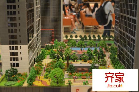 南海星匯云錦項目沙盤圖（2015-9-3）