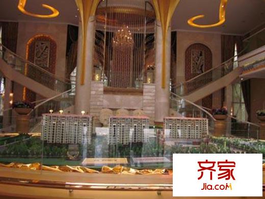 風(fēng)度廣場(chǎng)沙盤圖