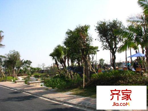 美的御海東郡外景圖 