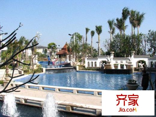 美的御海東郡外景圖 