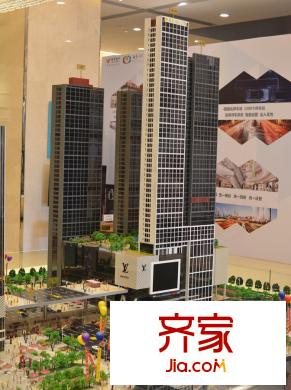 南海星匯云錦項目沙盤圖（2015-9-3）