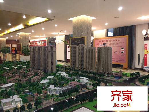 招商依云曦城沙盤模型