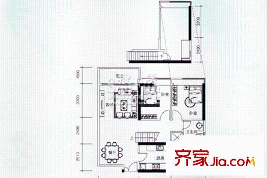 金宇名都戶型圖AB座雙數(shù)層02單元 