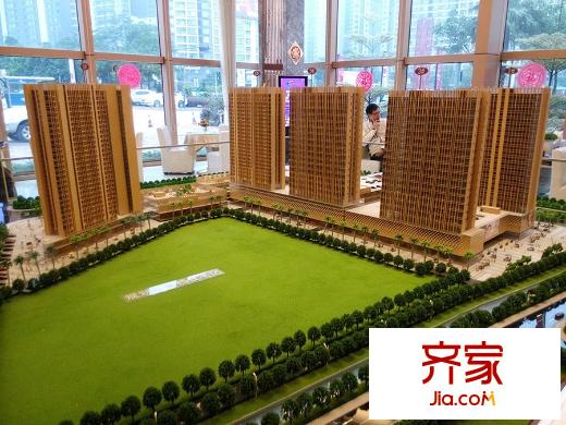 麗日廣場項(xiàng)目沙盤 2015-4-9