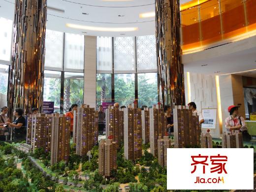 宏鼎?景裕豪園項目沙盤模型