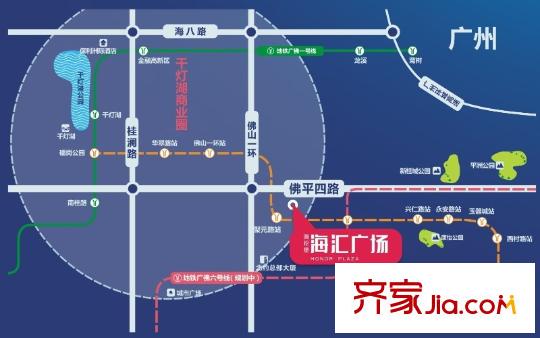 海倫堡?海匯廣場(chǎng)小區(qū)區(qū)位圖