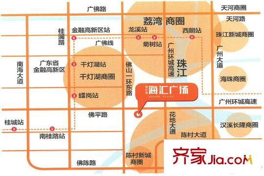 海倫堡?海匯廣場(chǎng)區(qū)位圖