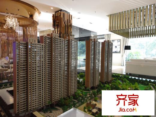 宏鼎?景裕豪園項(xiàng)目沙盤模型