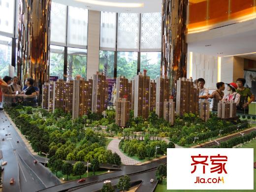 宏鼎?景裕豪園項(xiàng)目沙盤模型