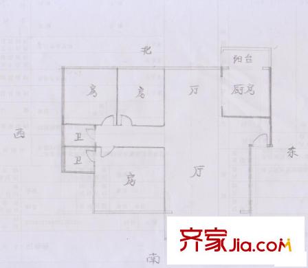 南國香格里拉花園 0室 戶型圖