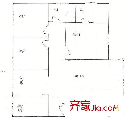 南國香格里拉花園 0室 戶型圖