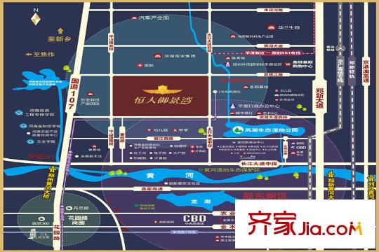 恒大御景灣區(qū)位圖