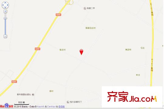 恒大御景灣交通圖