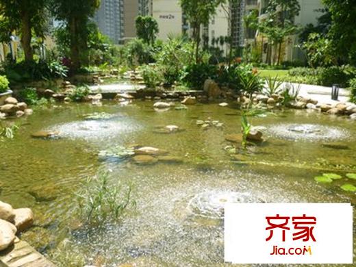藥用植物園綠園小區(qū)外景圖 