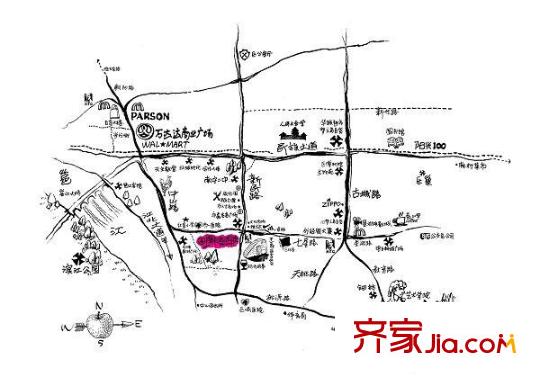摩卡生活館交通圖