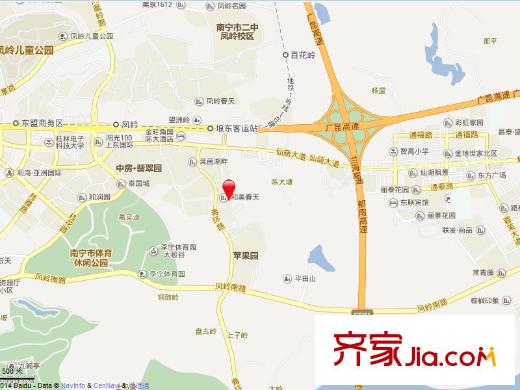 和美春天交通圖