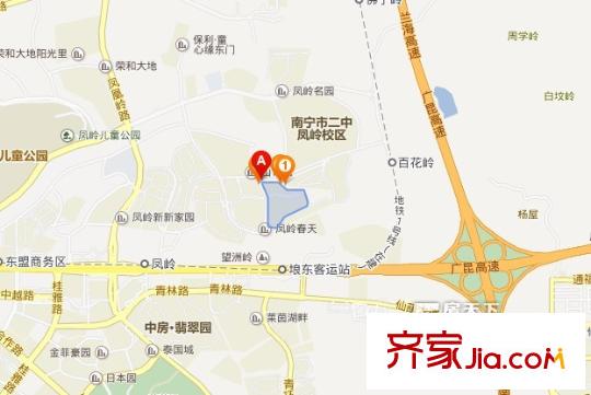 萬正鳴翠谷交通圖