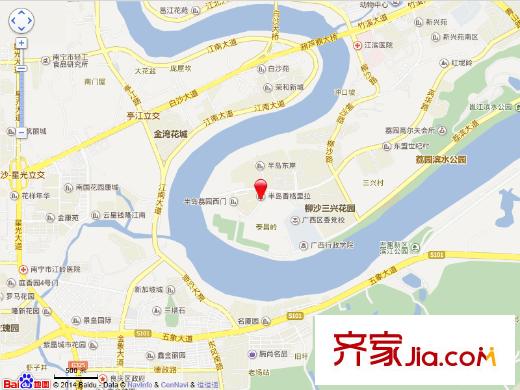 半島香格里拉交通圖