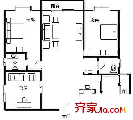 半島融園 0室 戶型圖