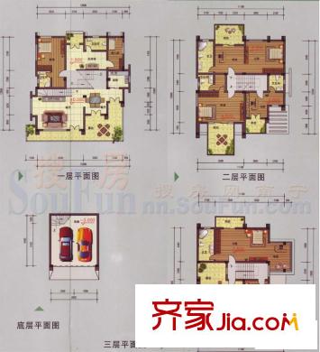 和美春天戶型圖B2戶型 