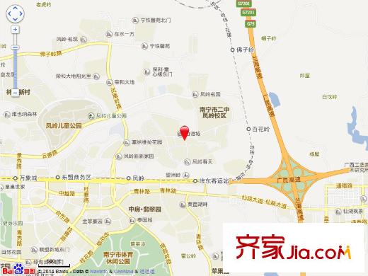 萬正鳴翠谷交通圖