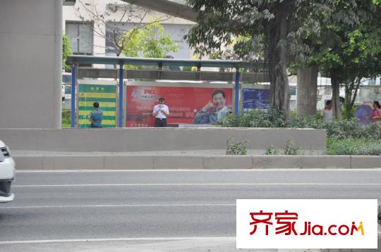 金源城?金源悅平方米公交站（攝于2014-5-30）