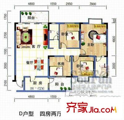 鳳嶺雅苑 4室