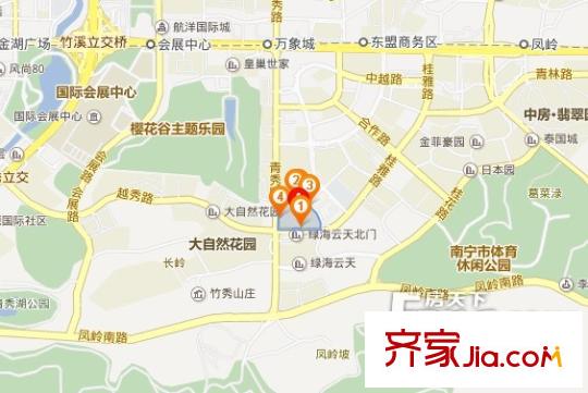 聯(lián)盟新城交通圖