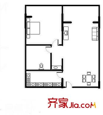 榮和東盟國際 0室 戶型圖
